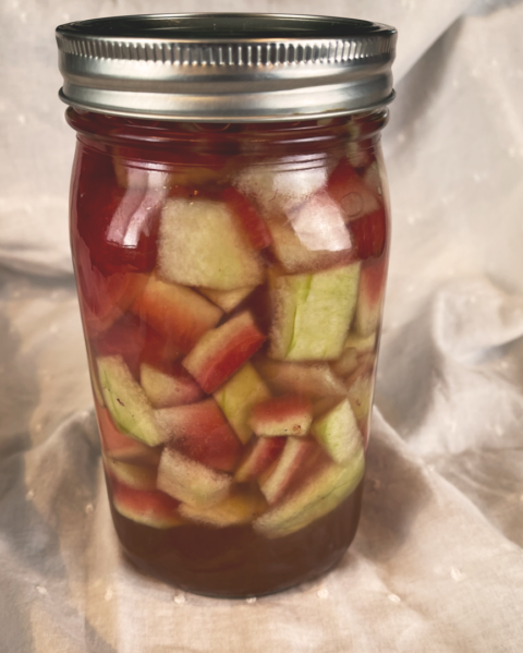 Recipe: Pickled Watermelon Rind